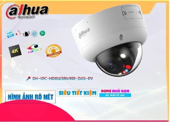 Lắp đặt camera tân phú Camera An Ninh  Dahua DH-IPC-HDBW3849R1-ZAS-PV Giá rẻ