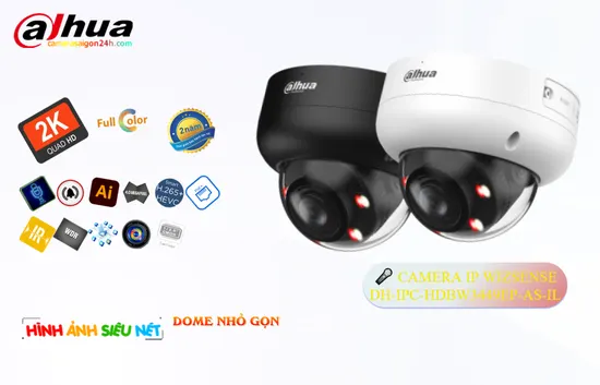 Lắp đặt camera DH-IPC-HDBW3449EP-AS-IL Camera 4MP