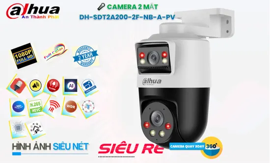 Lắp đặt camera DH-SDT2A200-2F-NB-A-PV 2 mắt