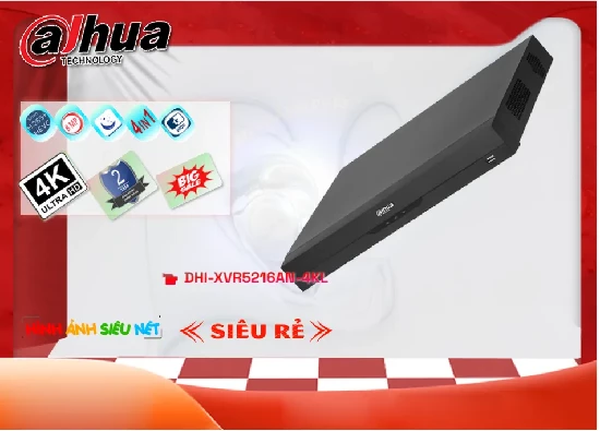 Lắp đặt camera tân phú Dahua DHI-XVR5216AN-4KL Thiết kế Đẹp