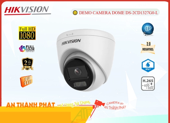 Lắp đặt camera tân phú DS-2CD1327G0-L Camera Hikvision
