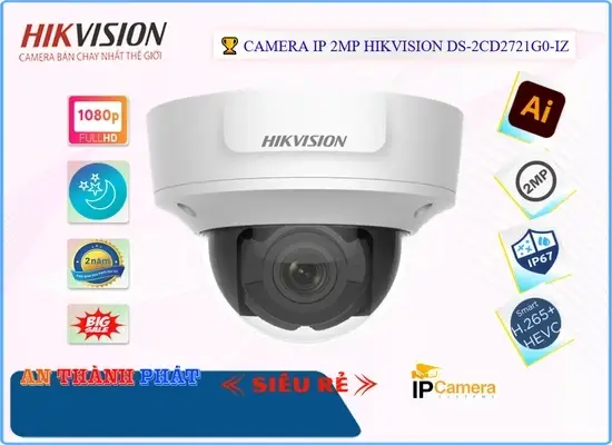 Lắp đặt camera tân phú DS-2CD2721G0-IZ Camera Hikvision