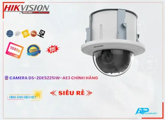 Lắp đặt camera tân phú Camera DS-2DE5225IW-AE3 Hikvision