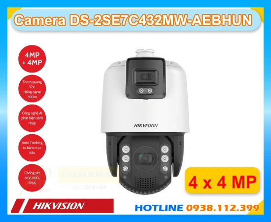 Lắp đặt camera Camera IP HIKVISION DS-2SE7C432MW-AEBHUN