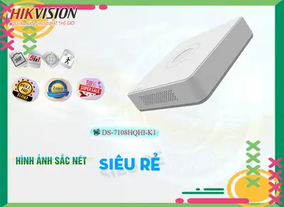 Lắp đặt camera DS-7108HQHI-K1 sắc nét Hikvision