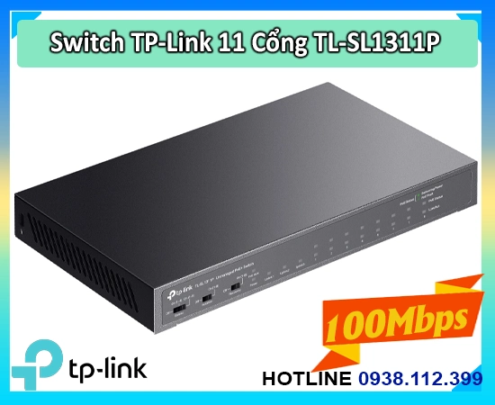 Lắp đặt camera Switch TP-Link TL-SL1311P