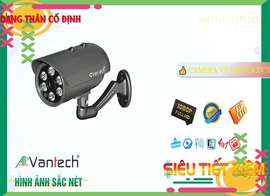 Lắp đặt camera tân phú Camera An Ninh VanTech VP-124TX|AX|CX Giá tốt 🌟👌