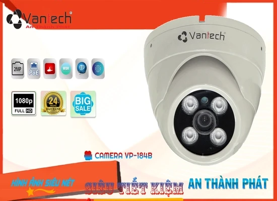 Lắp đặt camera tân phú Camera VP-184B VanTech
