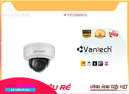 Lắp đặt camera tân phú VP-2390DP-A Camera VanTech Giá tốt