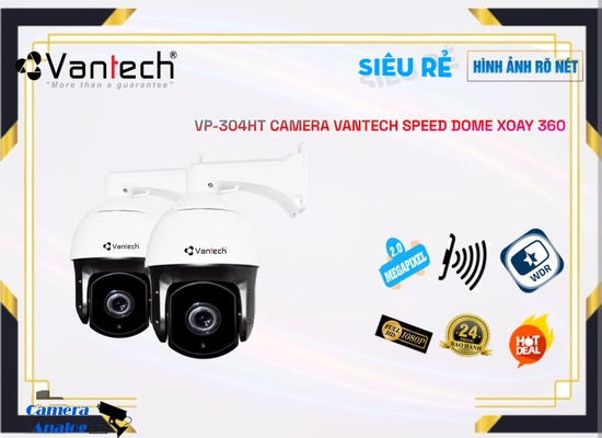 Lắp đặt camera tân phú ❇  VP-304HT HD Anlog Camera Giá Rẻ VanTech