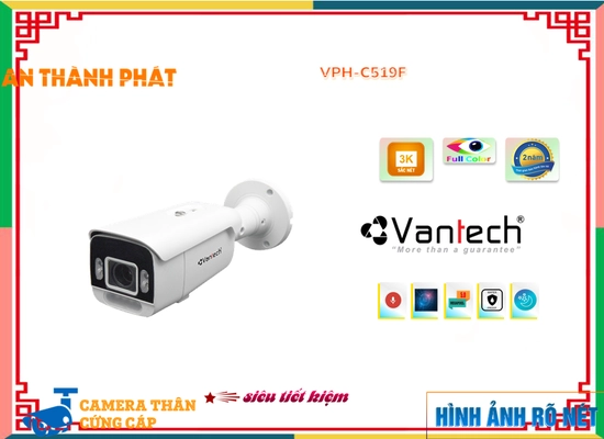Lắp đặt camera tân phú Camera HD IP VPH-C519F VanTech