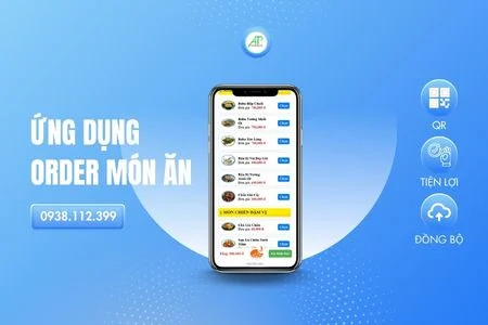 Giải pháp đặt món thông minh, quét mã QR tại bàn, tối ưu quy trình phục vụ, phần mềm đặt món, quản lý thực đơn online, in hóa đơn nhanh chóng, báo cáo doanh thu