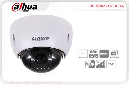 Lắp đặt camera tân phú Dahua DH-SD42215-HC-LA Thiết kế Đẹp