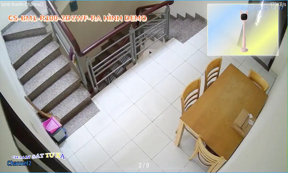 CS-BM1-R100-2D2WF-Ra sắc nét Wifi Ezviz