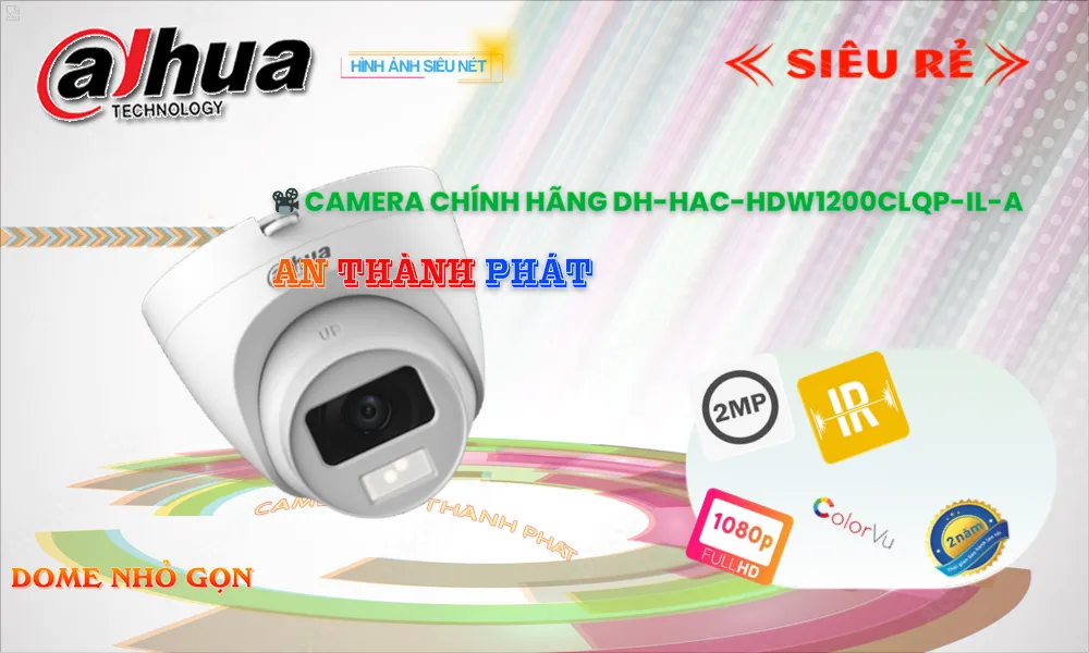 DH-HAC-HDW1200CLQP-IL-A sắc nét Dahua