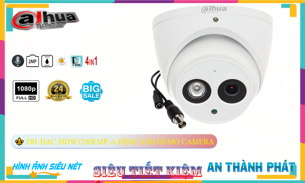 DH-HAC-HDW1200EMP-A Camera Thiết kế Đẹp Dahua DH-HAC-HDW1200EMP-A Camera Thiết kế Đẹp Dahua