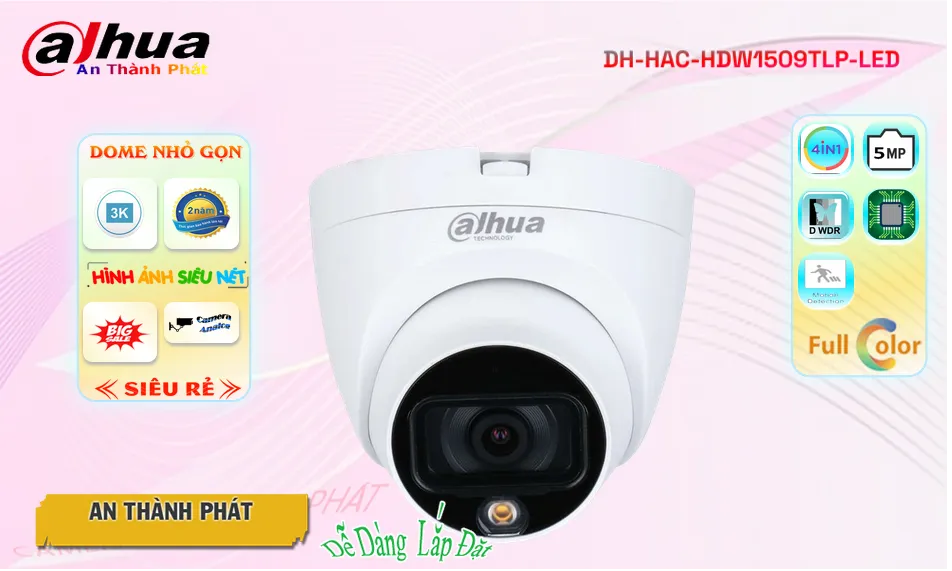 DH-HAC-HDW1509TLP-LED sắc nét Dahua DH-HAC-HDW1509TLP-LED sắc nét Dahua