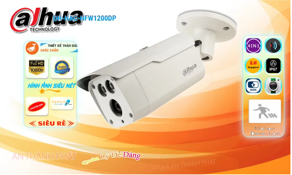 DH-HAC-HFW1200DP sắc nét Dahua ➠