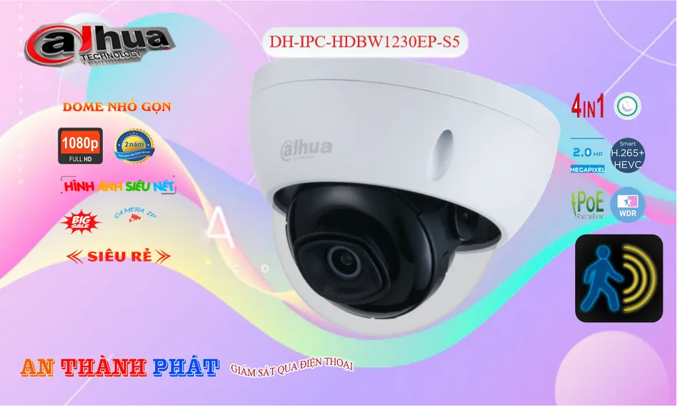 DH-IPC-HDBW1230EP-S5 sắc nét Dahua DH-IPC-HDBW1230EP-S5 sắc nét Dahua