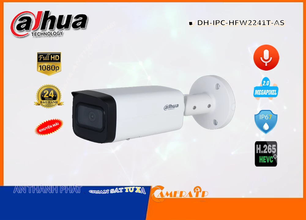 ➠ DH-IPC-HFW2241T-AS sắc nét Dahua ➠ DH-IPC-HFW2241T-AS sắc nét Dahua