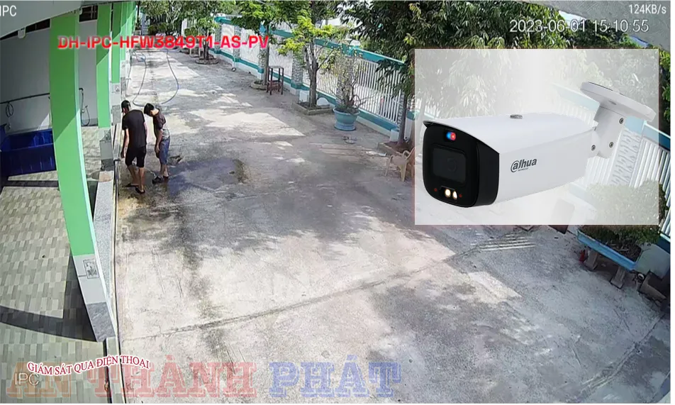 DH-IPC-HFW3849T1-AS-PV sắc nét Dahua DH-IPC-HFW3849T1-AS-PV sắc nét Dahua