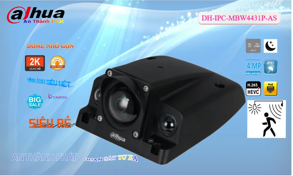 DH-IPC-MBW4431P-AS sắc nét Dahua