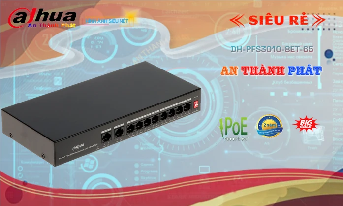 Dahua DH-PFS3010-8ET-65