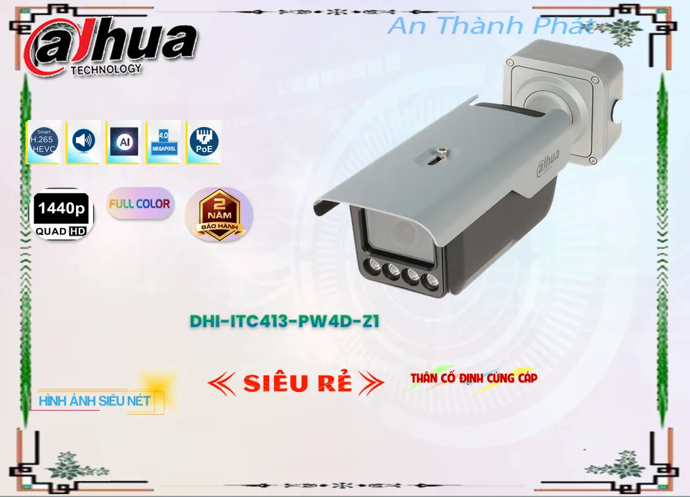 Camera Dahua DHI-ITC413-PW4D-IZ1,DHI-ITC413-PW4D-IZ1 giá mới nhấtDHI-ITC413-PW4D-IZ1 Chính hãng,DHI ITC413 PW4D IZ1,Giá Bán DHI-ITC413-PW4D-IZ1 Ultra 2k 4.0 MP ,Công ty bán  Camera quan sát DHI-ITC413-PW4D-IZ1,DHI-ITC413-PW4D-IZ1 giá mới nhất,DHI-ITC413-PW4D-IZ1 Chính hãng,Giá ,Phân Phối Sỉ DHI-ITC413-PW4D-IZ1