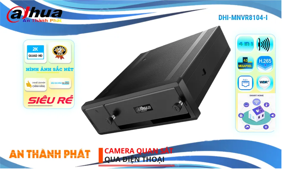 DHI-MNVR8104-I sắc nét Dahua ➠