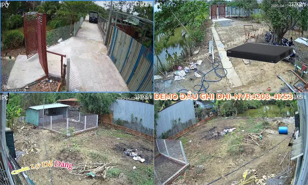 DHI-NVR4208-4KS3 Đầu Thu Dahua ❂ DHI-NVR4208-4KS3 Đầu Thu Dahua ❂