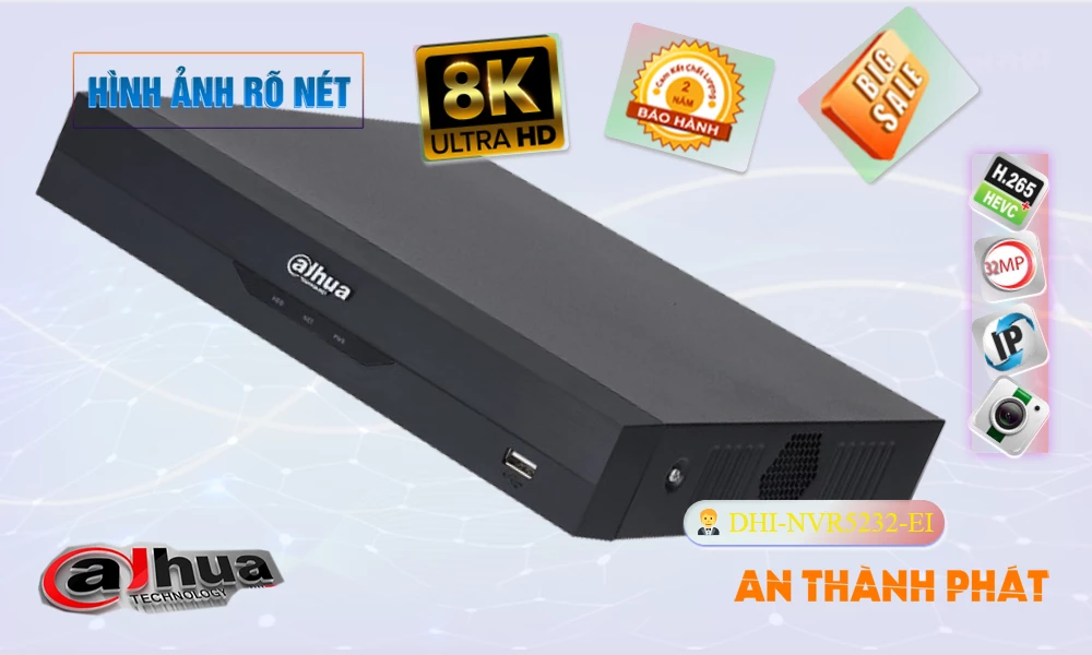 DHI-NVR5232-EI sắc nét Dahua ➠ DHI-NVR5232-EI sắc nét Dahua ➠