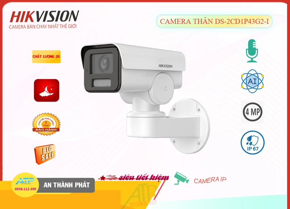 DS-2CD1P43G2-I Hình Ảnh Đẹp Hikvision DS-2CD1P43G2-I Hình Ảnh Đẹp Hikvision