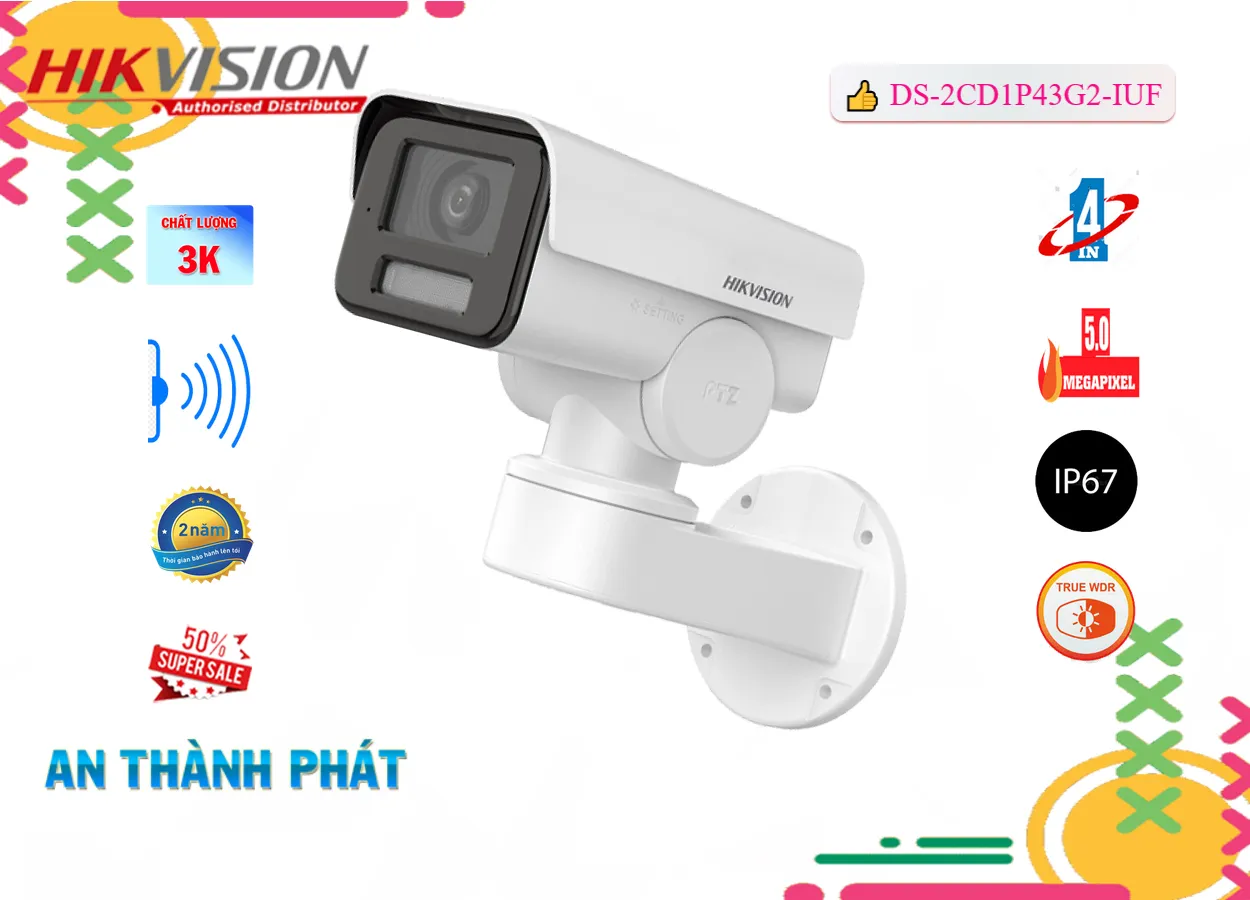 ➠ DS-2CD1P43G2-IUF sắc nét Hikvision ➠ DS-2CD1P43G2-IUF sắc nét Hikvision