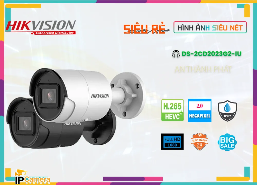 Camera Hikvision DS-2CD2023G2-IU,Giá DS-2CD2023G2-IU, Camera quan sát DS-2CD2023G2-IU Giá hấp dẫn,Bán rẻ DS-2CD2023G2-IU,DS-2CD2023G2-IU Ip POE sắc nét  giá mới nhất,thông số DS-2CD2023G2-IU 2.0 megapixel FULL HD 1080P,DS-2CD2023G2-IU Giá rẻ,tuổi thọ DS-2CD2023G2-IU,DS-2CD2023G2-IU Chính hãng,Giá buôn DS-2CD2023G2-IU,Địa Chỉ Bán DS-2CD2023G2-IU,DS-2CD2023G2-IU Tốt nhất,Giá Bán DS-2CD2023G2-IU,DS-2CD2023G2-IU nơi bán rẻ nhất,DS-2CD2023G2-IU bán rẻ