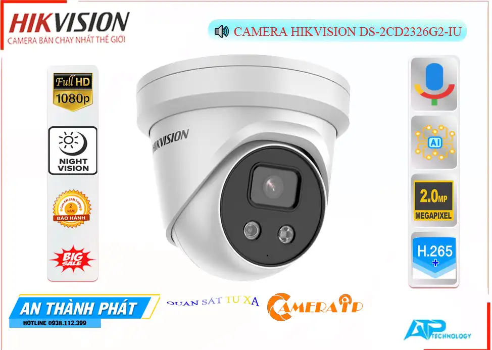 DS-2CD2346G2-ISU/SL Camera An Ninh Giá rẻ DS-2CD2346G2-ISU/SL Camera An Ninh Giá rẻ