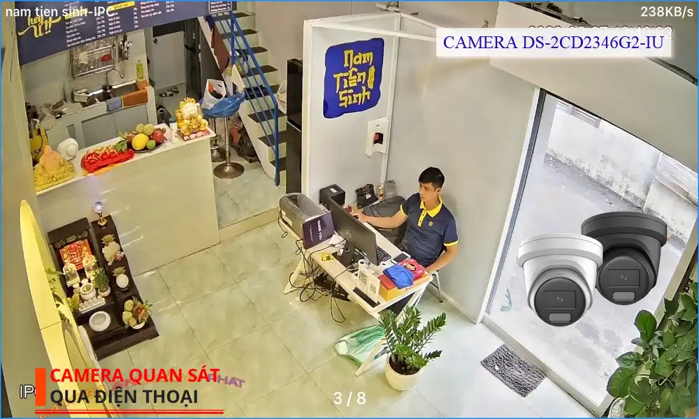 DS-2CD2346G2-IU sắc nét Hikvision