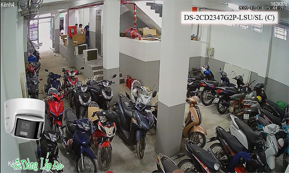 ➠  DS-2CD2347G2P-LSU/SL(C) sắc nét Hikvision