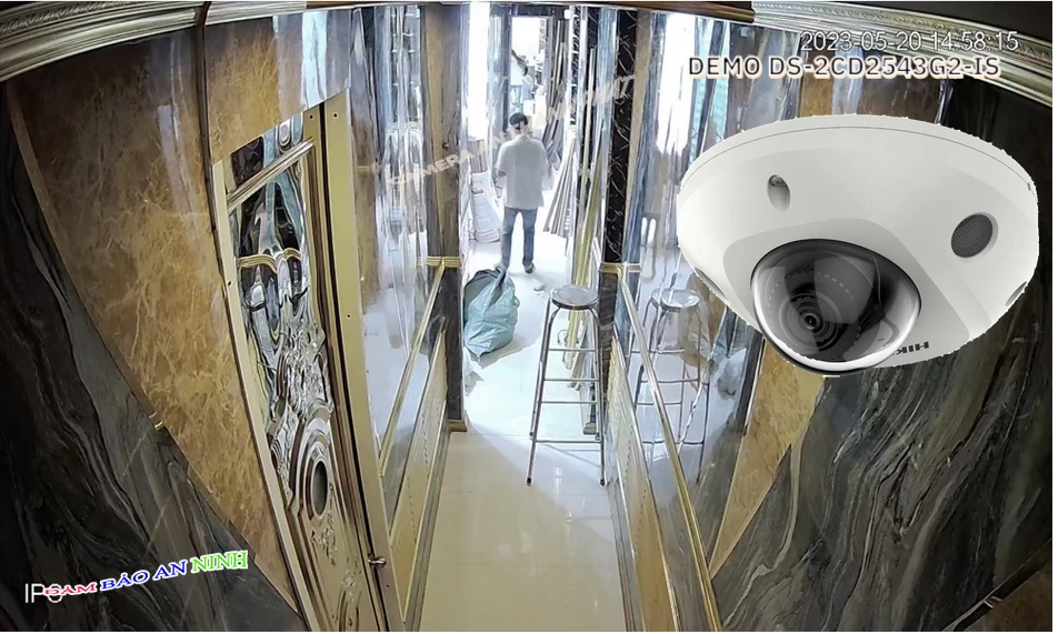 ➠  DS-2CD2543G2-IS sắc nét Hikvision