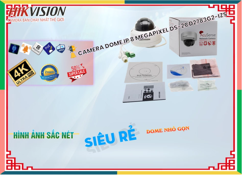DS-2CD2783G2-IZS sắc nét Hikvision DS-2CD2783G2-IZS sắc nét Hikvision