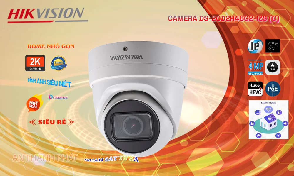Camera DS-2CD2H46G2-IZS(C)