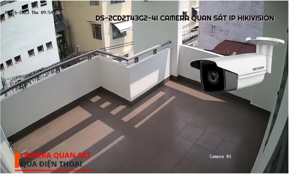 DS-2CD2T43G2-4I sắc nét Hikvision