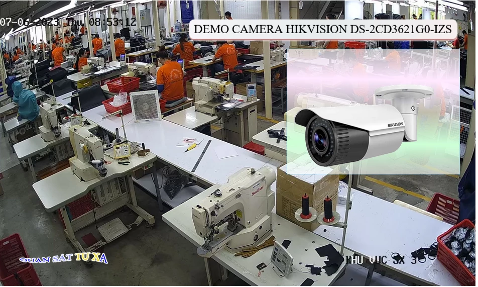 ➠  DS-2CD3621G0-IZS sắc nét Hikvision