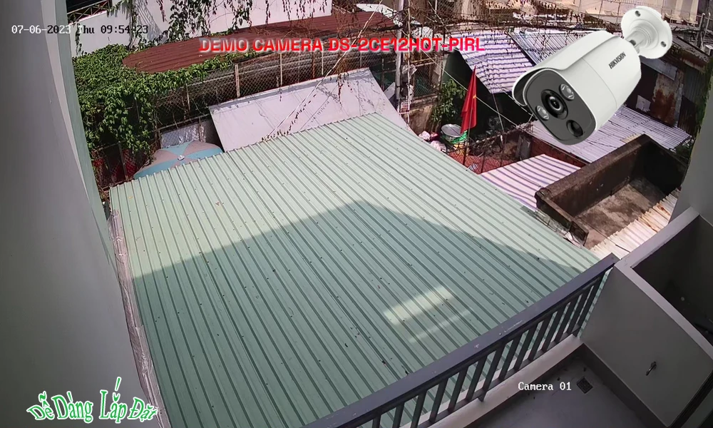 DS-2CE12D0T-PIRL Camera An Ninh Sắt Nét
