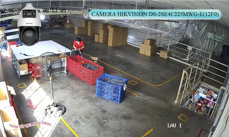 ➠  DS-2SE4C225MWG-E(12F0) sắc nét Hikvision