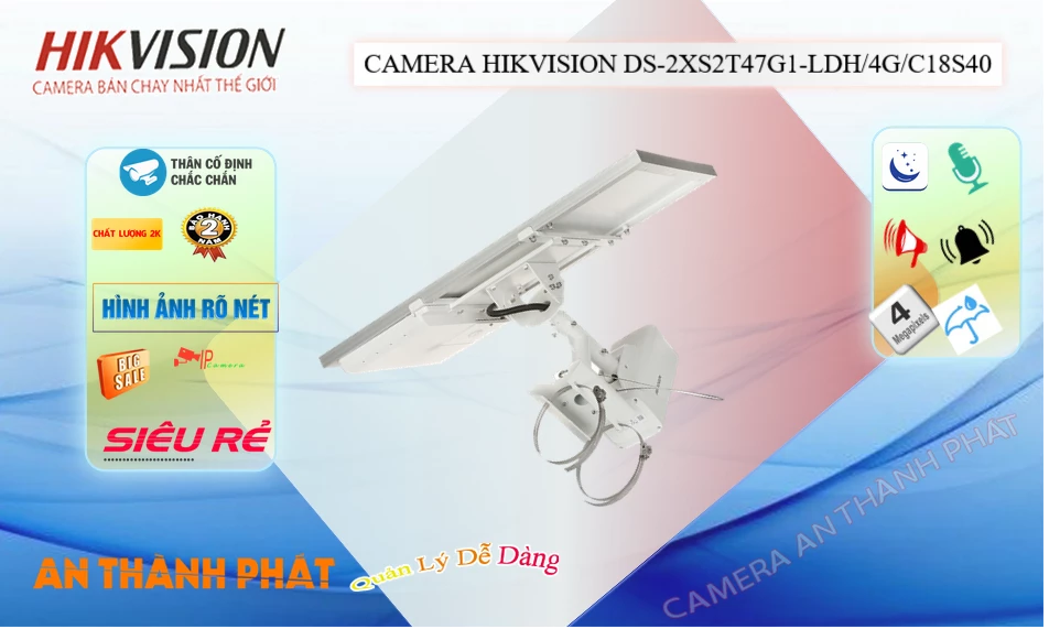 DS-2XS2T47G1-LDH/4G/C18S40 Camera  Hikvision Giá rẻ