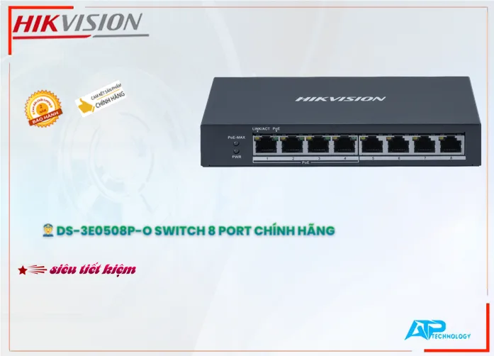DS 3E0508P O,Switch Hikvision DS-3E0508P-O,DS-3E0508P-O Tiết kiệm,DS-3E0508P-O Cấp Nguồ Qua Dây Mạng  Chất lượng nhất,DS-3E0508P-O Chất Lượng,bán DS-3E0508P-O,DS-3E0508P-O bán rẻ,DS-3E0508P-O nơi bán rẻ nhất,Giá Bán DS-3E0508P-O,Địa Chỉ Bán DS-3E0508P-O,thông số DS-3E0508P-O,tuổi thọ DS-3E0508P-O,DS-3E0508P-O sale mạnh,DS-3E0508P-O Giá hấp dẫn