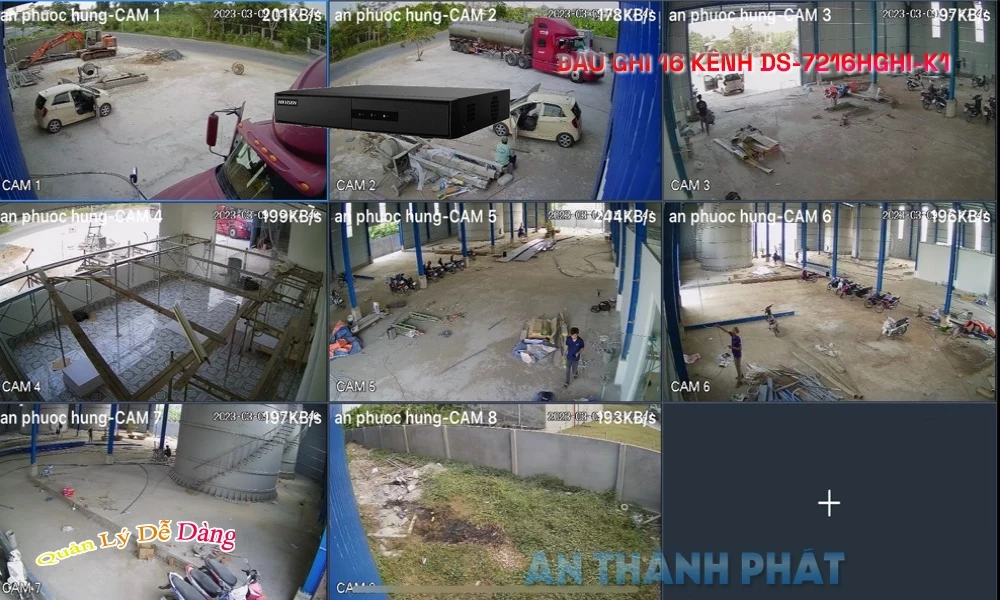 DS-7216HGHI-K1 Đầu Ghi Hikvision