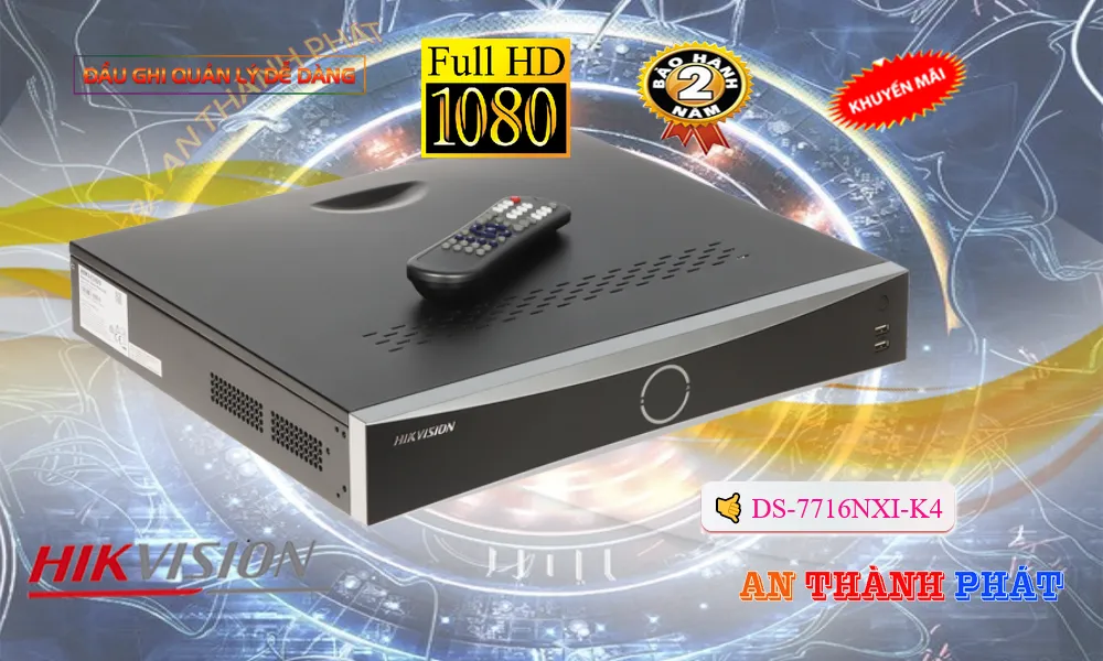DS-7716NXI-K4 sắc nét Hikvision DS-7716NXI-K4 sắc nét Hikvision