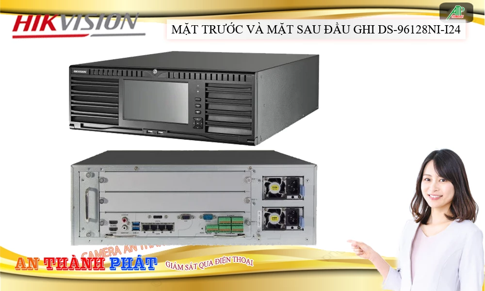 DS-96128NI-I24 sắc nét Hikvision ➠