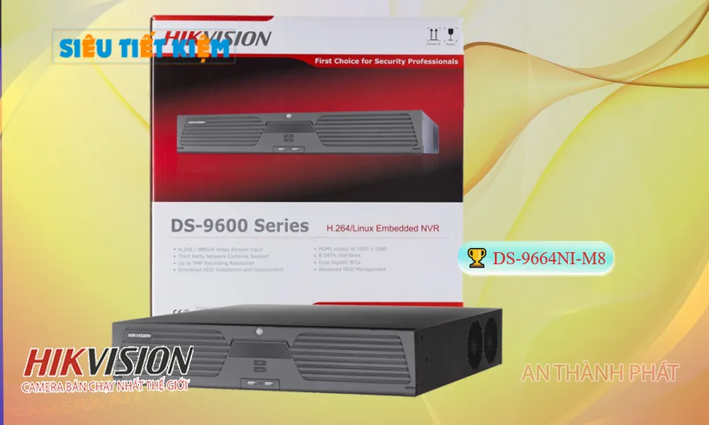 DS-9664NI-M8 sắc nét Hikvision DS-9664NI-M8 sắc nét Hikvision